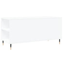 sofabord 102x44,5x50 cm konstrueret træ hvid