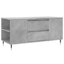 sofabord 102x44,5x50 cm konstrueret træ betongrå