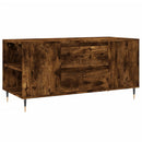 sofabord 102x44,5x50 cm konstrueret træ røget egetræsfarve
