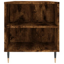 sofabord 102x44,5x50 cm konstrueret træ røget egetræsfarve