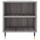 sofabord 102x44,5x50 cm konstrueret træ grå sonoma-eg