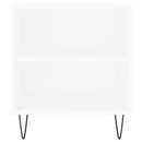 sofabord 102x44,5x50 cm konstrueret træ hvid