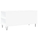 sofabord 102x44,5x50 cm konstrueret træ hvid