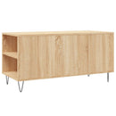 sofabord 102x44,5x50 cm konstrueret træ sonoma-eg