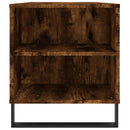sofabord 102x44,5x50 cm konstrueret træ røget egetræsfarve