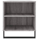 sofabord 102x44,5x50 cm konstrueret træ grå sonoma-eg