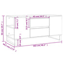sofabord 102x44,5x50 cm konstrueret træ grå sonoma-eg