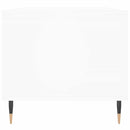 sofabord 90x49x45 cm konstrueret træ hvid