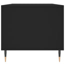 sofabord 90x49x45 cm konstrueret træ sort