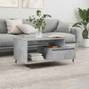 sofabord 90x49x45 cm konstrueret træ betongrå
