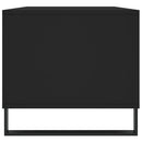 sofabord 90x49x45 cm konstrueret træ sort