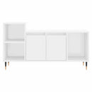 tv-bord 100x35x55 cm konstrueret træ hvid