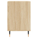 tv-bord 100x35x55 cm konstrueret træ sonoma-eg