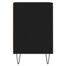 tv-bord 100x35x55 cm konstrueret træ sort