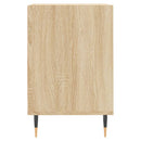 tv-bord 160x35x55 cm konstrueret træ sonoma-eg