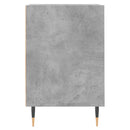 tv-bord 160x35x55 cm konstrueret træ betongrå