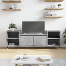 tv-bord 160x35x55 cm konstrueret træ betongrå