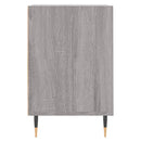 tv-bord 160x35x55 cm konstrueret træ grå sonoma-eg
