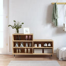 skoreol 102x36x60 cm konstrueret træ sonoma-eg