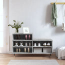 skoreol 102x36x60 cm konstrueret træ betongrå