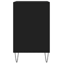 skoreol 102x36x60 cm konstrueret træ sort