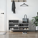 skoreol 102x36x60 cm konstrueret træ betongrå