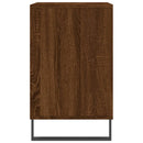 skoskab 102x36x60 cm konstrueret træ brun egetræ