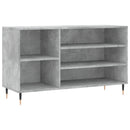 skoreol 102x36x60 cm konstrueret træ betongrå