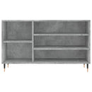 skoreol 102x36x60 cm konstrueret træ betongrå
