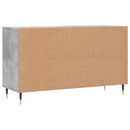 skoreol 102x36x60 cm konstrueret træ betongrå