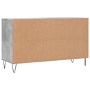 skoreol 102x36x60 cm konstrueret træ betongrå