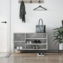skoreol 102x36x60 cm konstrueret træ betongrå