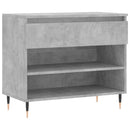 skoreol 70x36x60 cm konstrueret træ betongrå