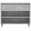 skoreol 70x36x60 cm konstrueret træ betongrå