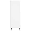 skab 60x36x110 cm konstrueret træ hvid