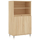 skab 60x36x110 cm konstrueret træ Sonoma-eg