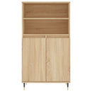 skab 60x36x110 cm konstrueret træ Sonoma-eg