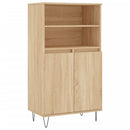 skab 60x36x110 cm konstrueret træ Sonoma-eg