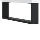 skab 60x36x110 cm konstrueret træ hvid