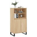 skab 60x36x110 cm konstrueret træ Sonoma-eg