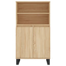 skab 60x36x110 cm konstrueret træ Sonoma-eg