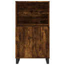 skab 60x36x110 cm konstrueret træ Røget egetræ