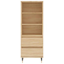 skab 40x36x110 cm konstrueret træ Sonoma-eg