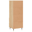 skab 40x36x110 cm konstrueret træ Sonoma-eg