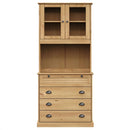 skænk VIGO 80x40x176 cm massivt fyrretræ