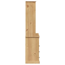 skænk VIGO 80x40x176 cm massivt fyrretræ