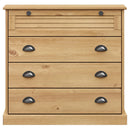skænk VIGO 80x40x176 cm massivt fyrretræ