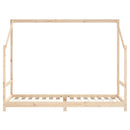 sengeramme til juniorseng 90x200 cm massivt fyrretræ