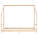 sengeramme til juniorseng 90x190 cm massivt fyrretræ