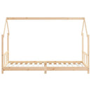 sengeramme til juniorseng 90x200 cm massivt fyrretræ